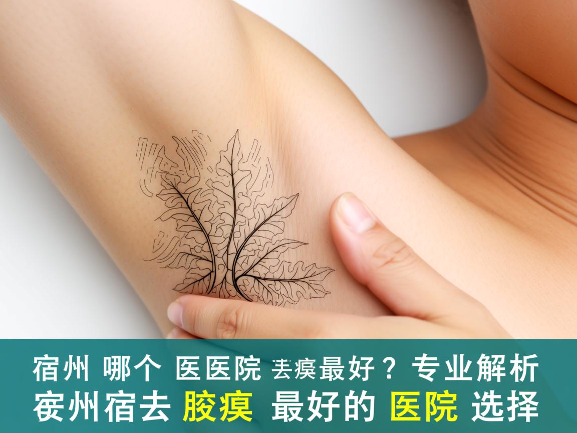 宿州哪个医院去腋臭最好？专业解析宿州去腋臭最好的医院选择