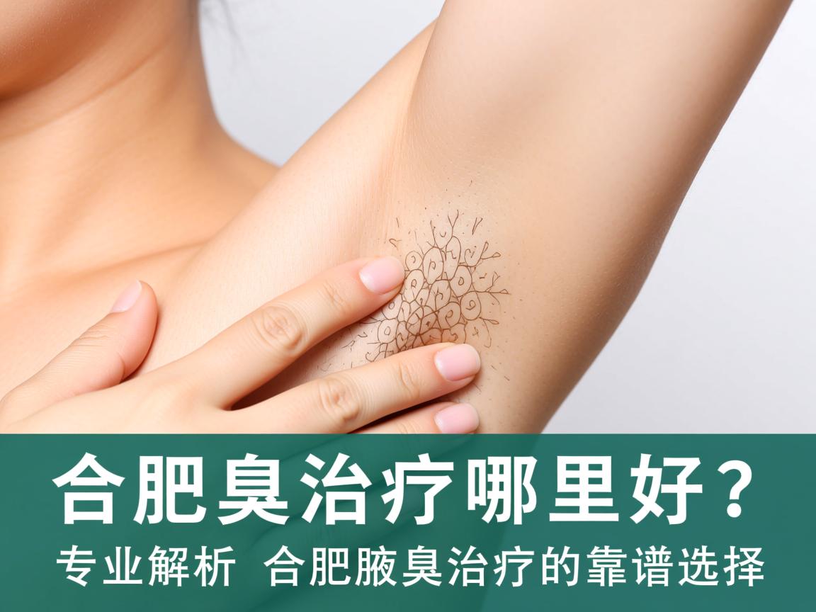 合肥腋臭治疗哪里好？专业解析合肥腋臭治疗的靠谱选择
