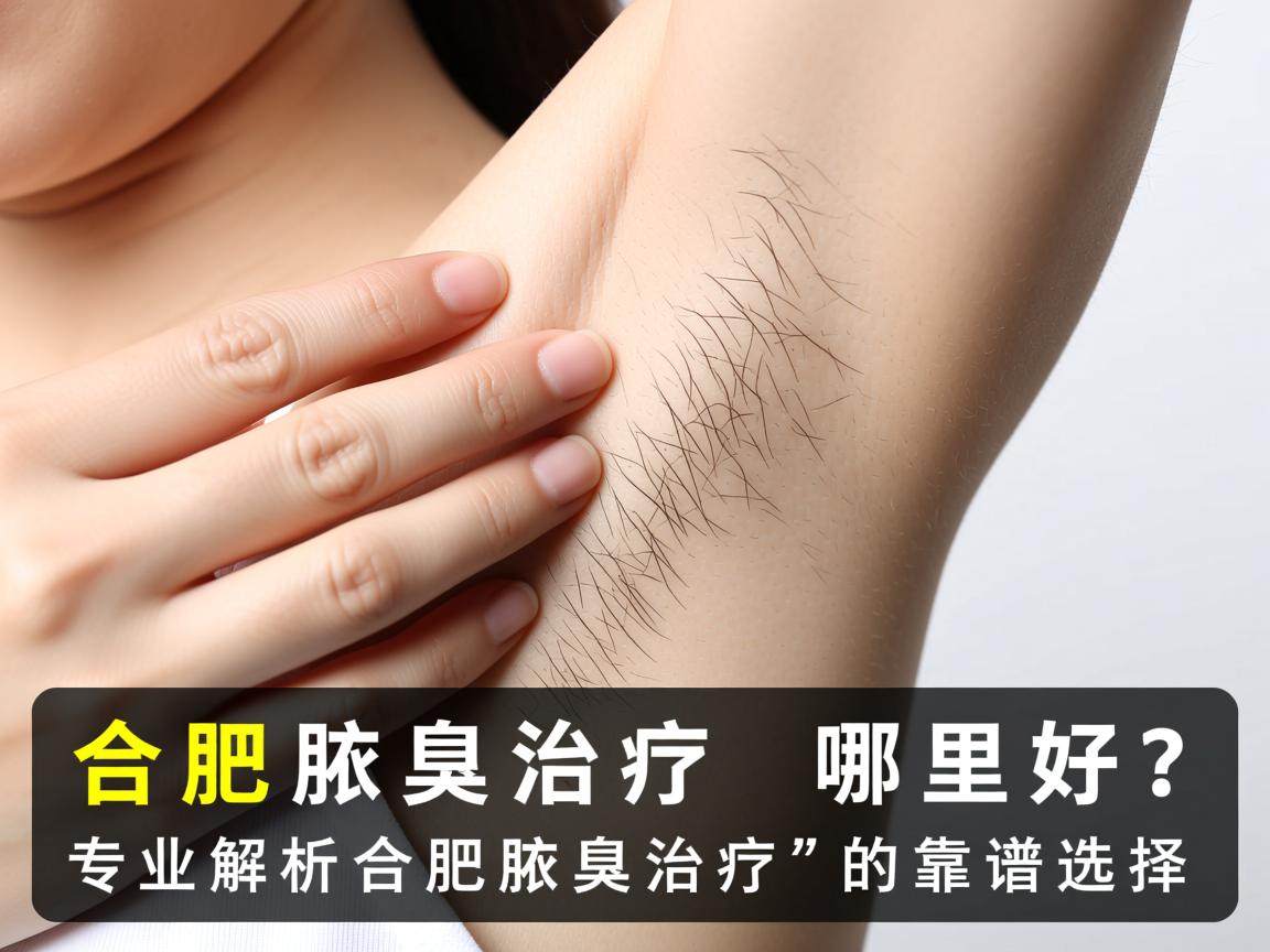 合肥腋臭治疗哪里好？专业解析合肥腋臭治疗的靠谱选择