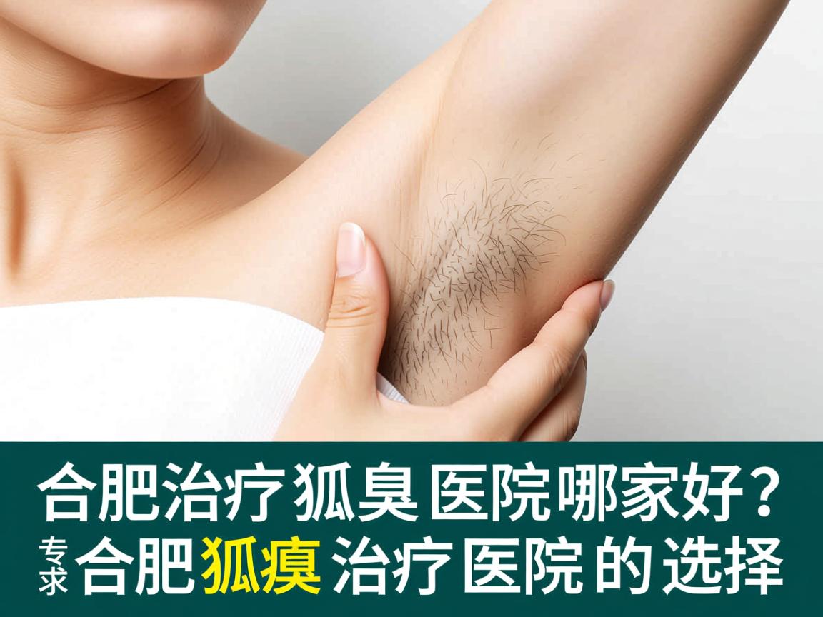 合肥治疗狐臭的医院哪家好？专业解析合肥狐臭治疗医院的选择