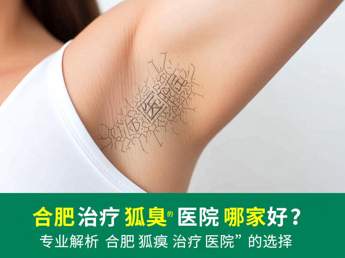 合肥治疗狐臭的医院哪家好？专业解析合肥狐臭治疗医院的选择