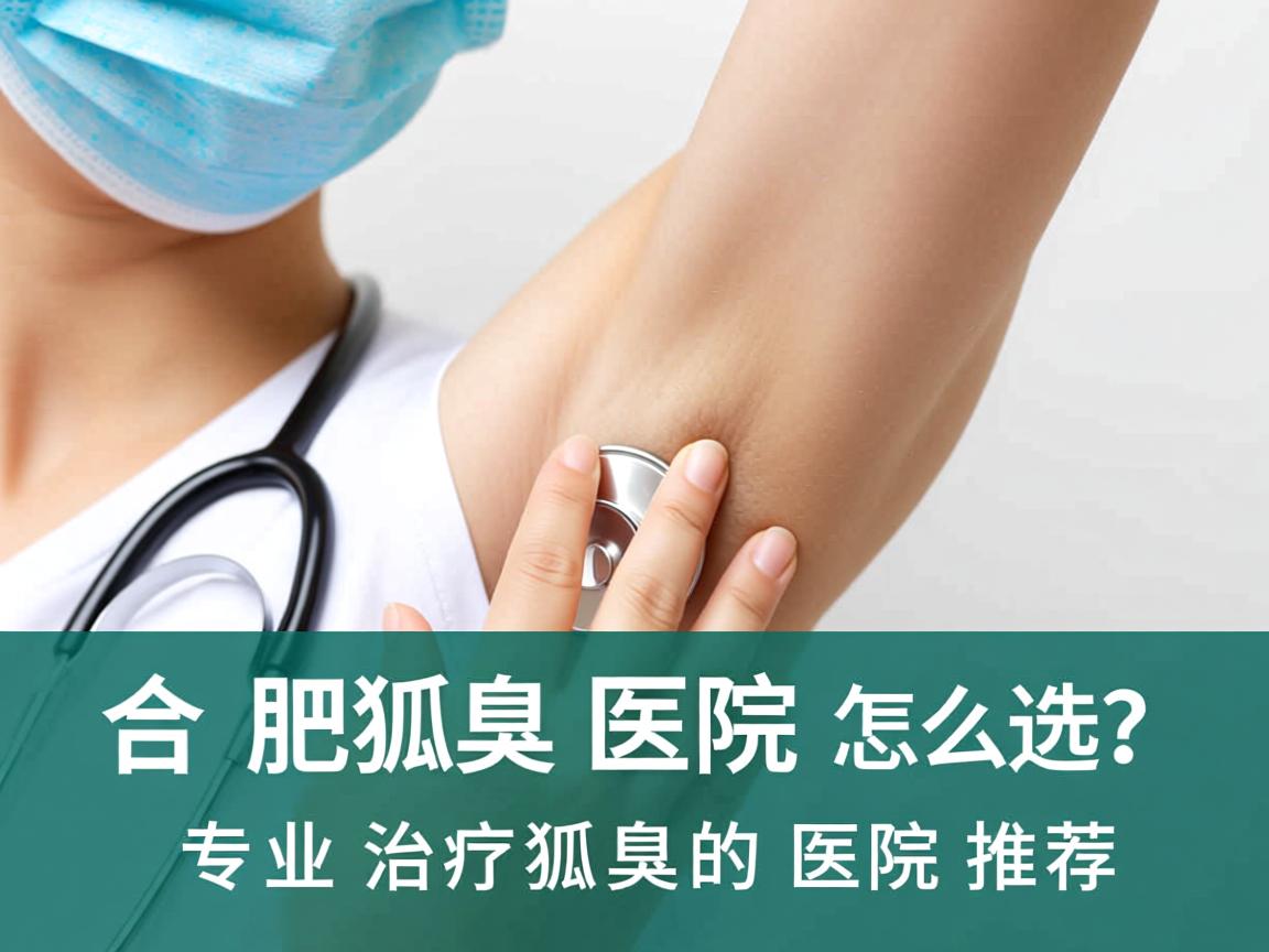 合肥狐臭医院怎么选？专业治疗狐臭的医院推荐
