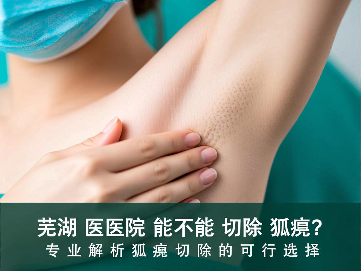 芜湖医院能不能切除狐臭？专业解析狐臭切除的可行选择