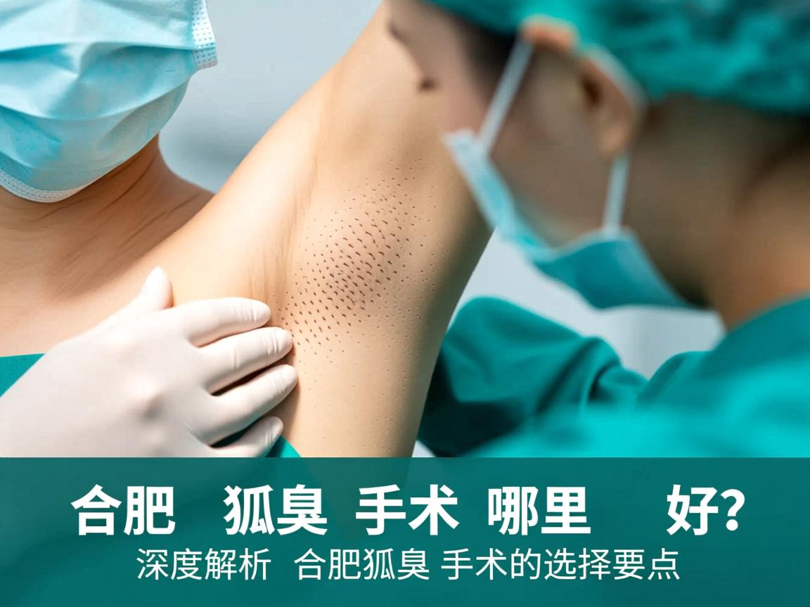 合肥狐臭手术哪里好？深度解析合肥狐臭手术的选择要点
