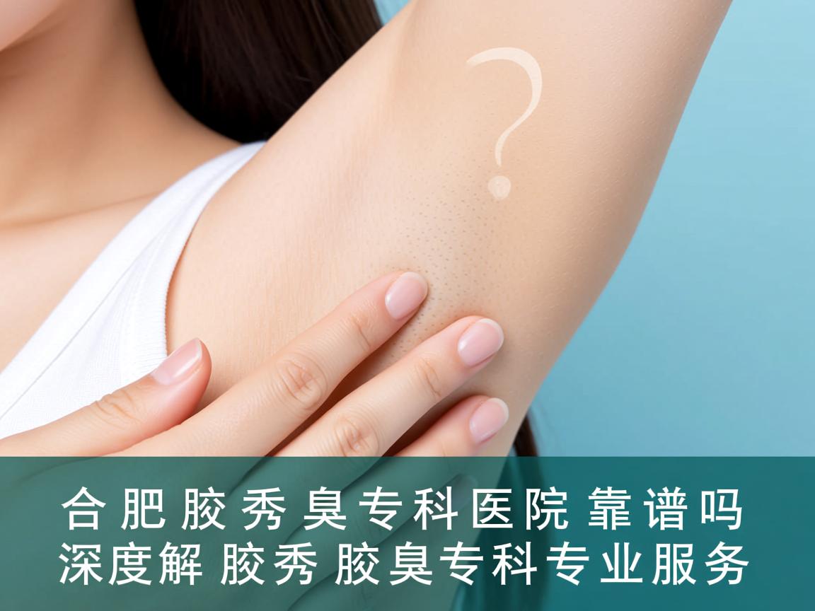 合肥腋秀腋臭专科医院靠谱吗？深度解析腋秀腋臭专科的专业服务
