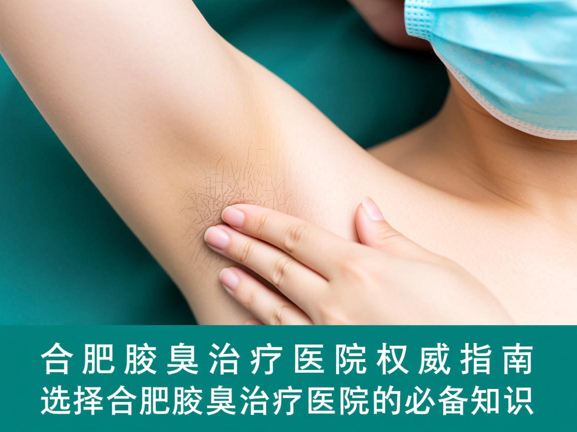 合肥腋臭治疗医院权威指南，选择合肥腋臭治疗医院的必备知识