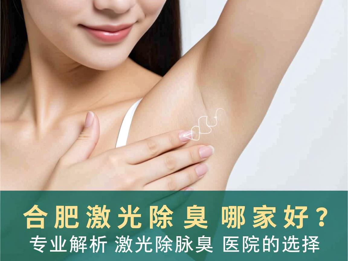 合肥激光除腋臭哪家好？专业解析激光除腋臭医院的选择
