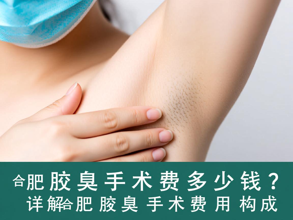 合肥腋臭手术费多少钱？详解合肥腋臭手术费用构成