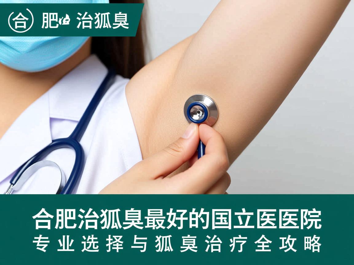 合肥治狐臭最好的国立医院，专业选择与狐臭治疗全攻略