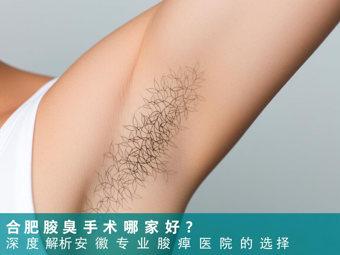 合肥腋臭手术哪家好？深度解析安徽专业腋臭医院的选择