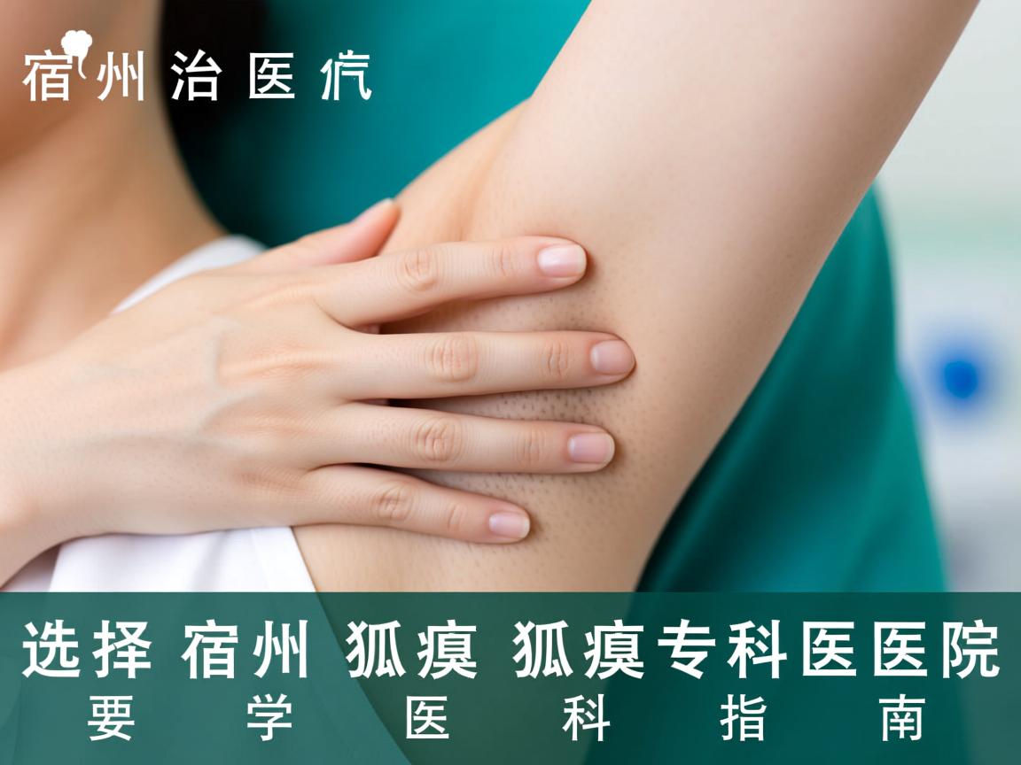 宿州治疗狐臭的专科医院，选择宿州狐臭专科医院的科学指南
