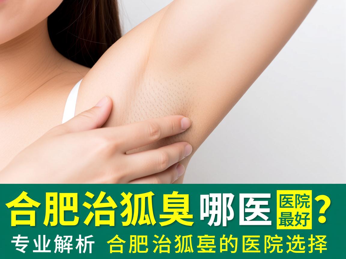 合肥治狐臭的医院哪家最好？专业解析合肥治狐臭的医院选择