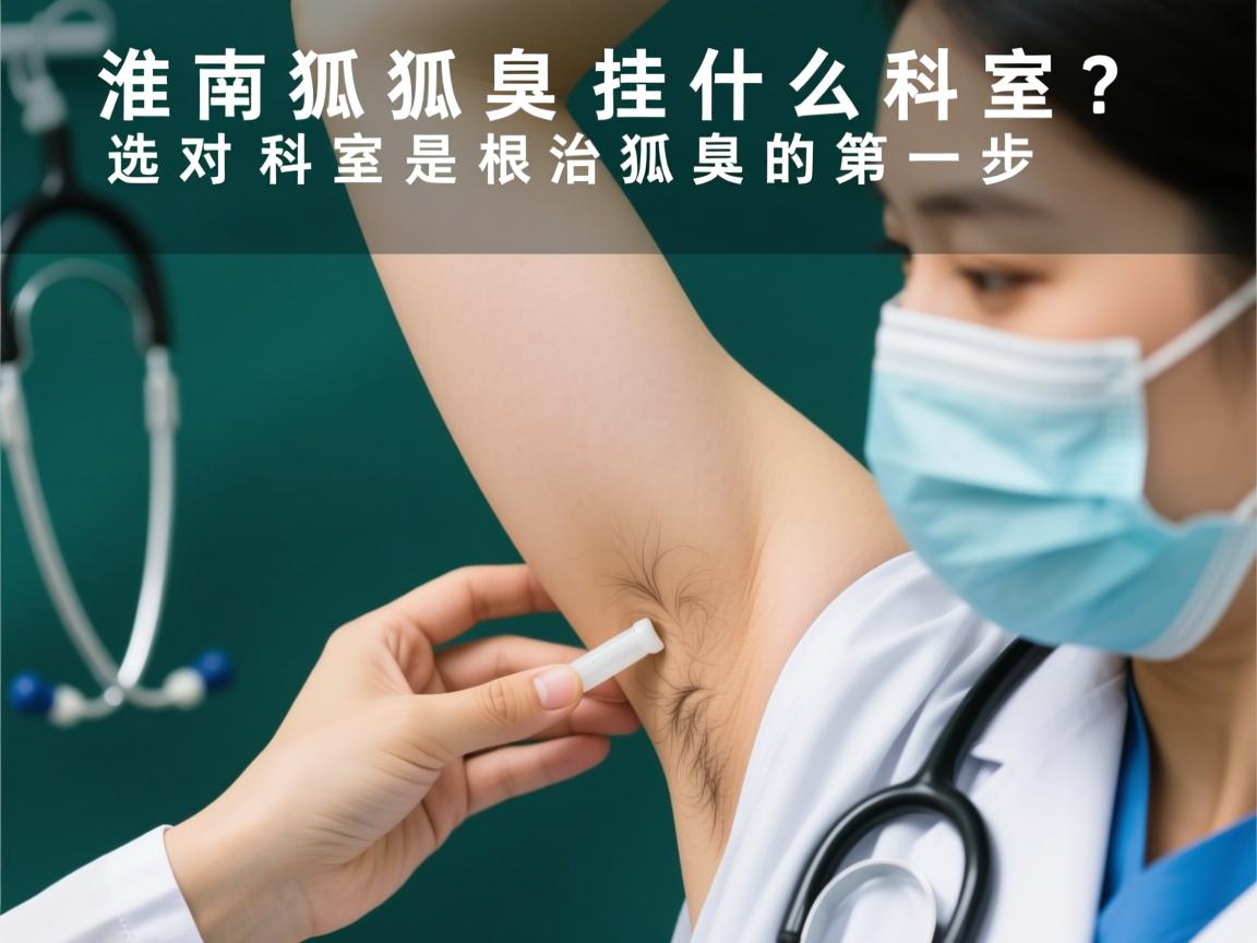 淮南狐臭挂什么科室？选对科室是根治狐臭的第一步
