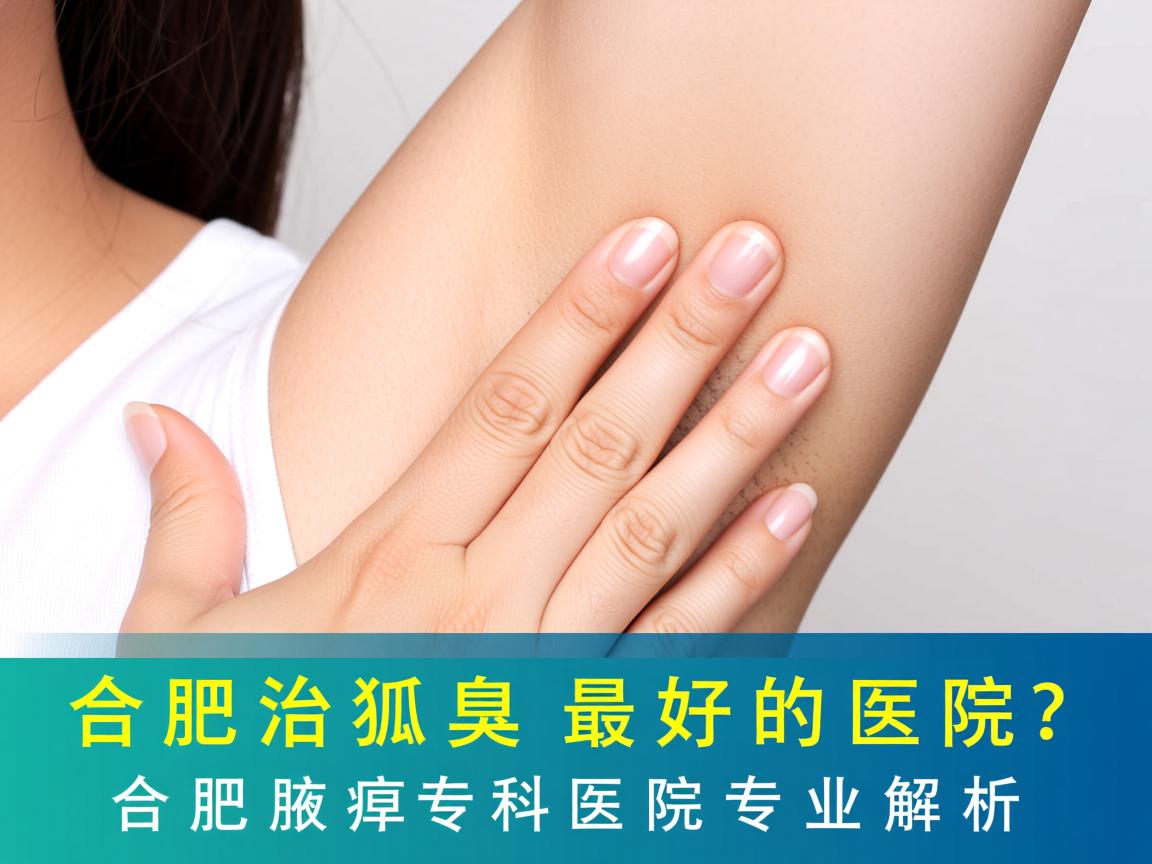 合肥治狐臭最好的医院？合肥腋臭专科医院专业解析