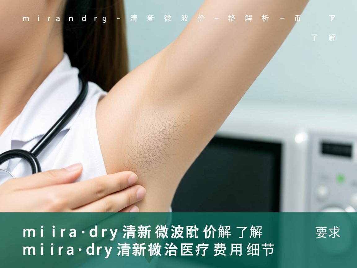 miradry清新微波价格解析,了解miradry清新微波治疗费用细节 miradry清新微波价格解析,了解miradry清新微波治疗费用细节