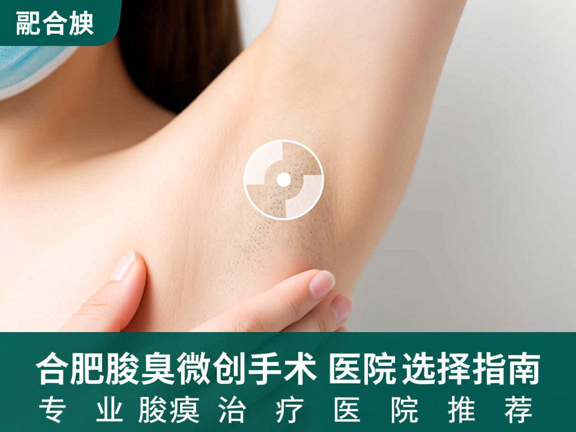合肥腋臭微创手术医院选择指南，专业腋臭治疗医院推荐