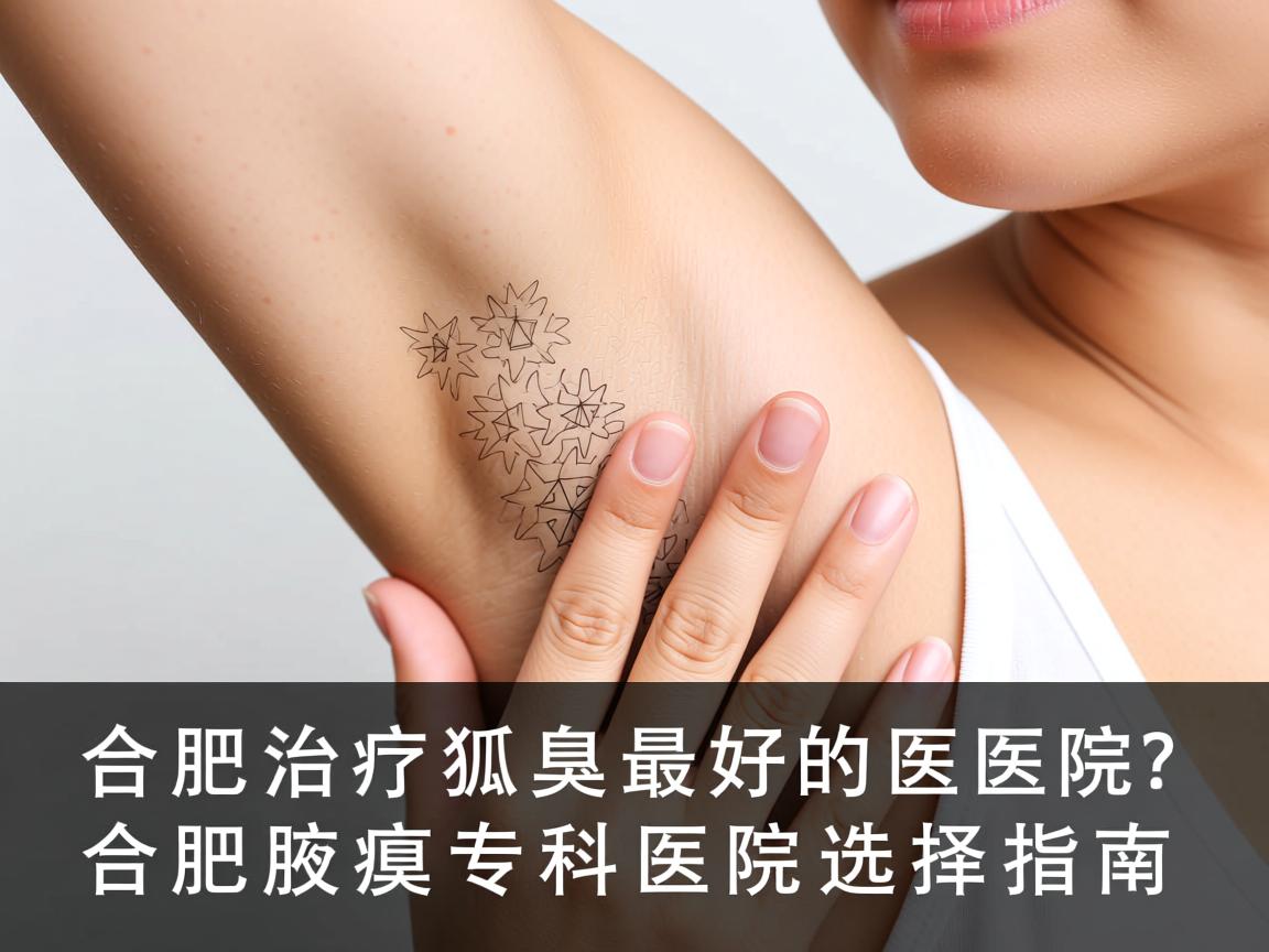 合肥治疗狐臭最好的医院？合肥腋臭专科医院选择指南