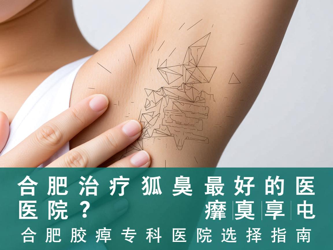 合肥治疗狐臭最好的医院？合肥腋臭专科医院选择指南