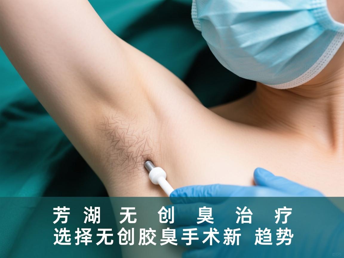 芜湖无创腋臭治疗，选择无创腋臭手术的新趋势