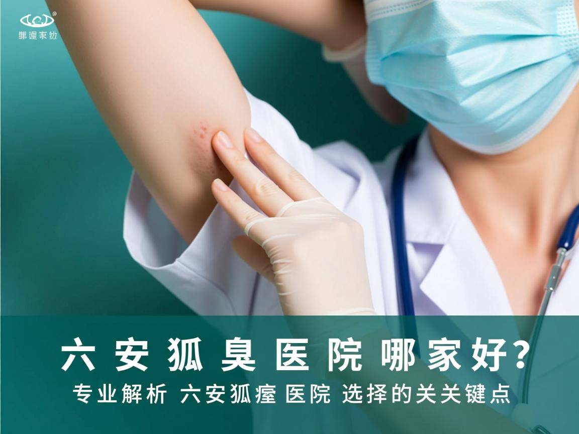 六安狐臭医院哪家好？专业解析六安狐臭医院选择的关键点
