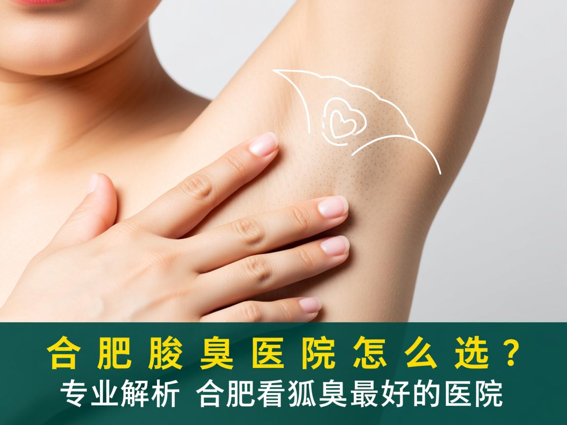 合肥腋臭医院怎么选？专业解析合肥看狐臭最好的医院