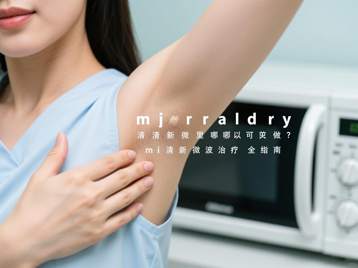 miradry清新微波哪里可以做？miradry清新微波治疗全指南