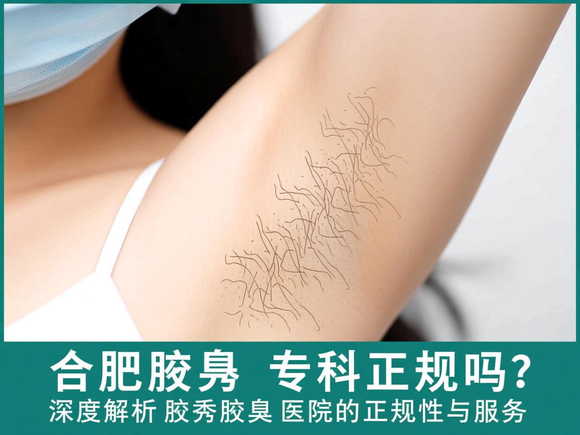 合肥腋秀腋臭专科正规吗？深度解析腋秀腋臭医院的正规性与服务