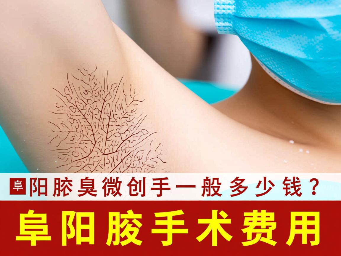 阜阳腋臭微创手术一般多少钱？详解阜阳腋臭手术费用