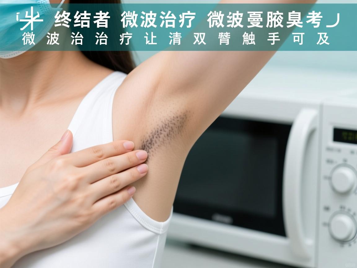 腋臭终结者，微波治疗，微波治疗让清新双臂触手可及
