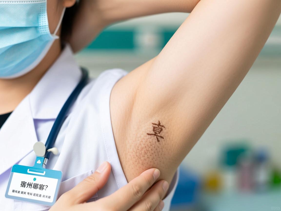宿州哪家医院治腋臭科？选对腋臭专科医院是关键