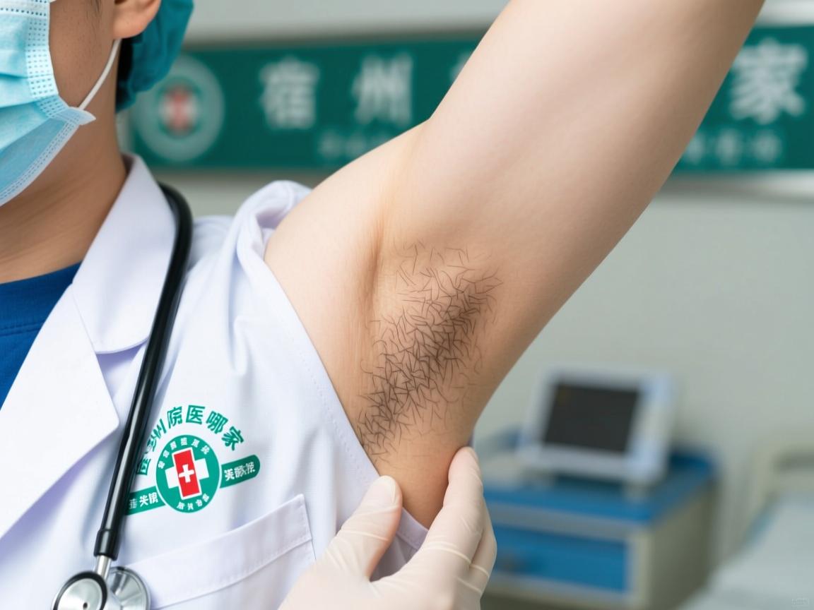 宿州哪家医院治腋臭科？选对腋臭专科医院是关键