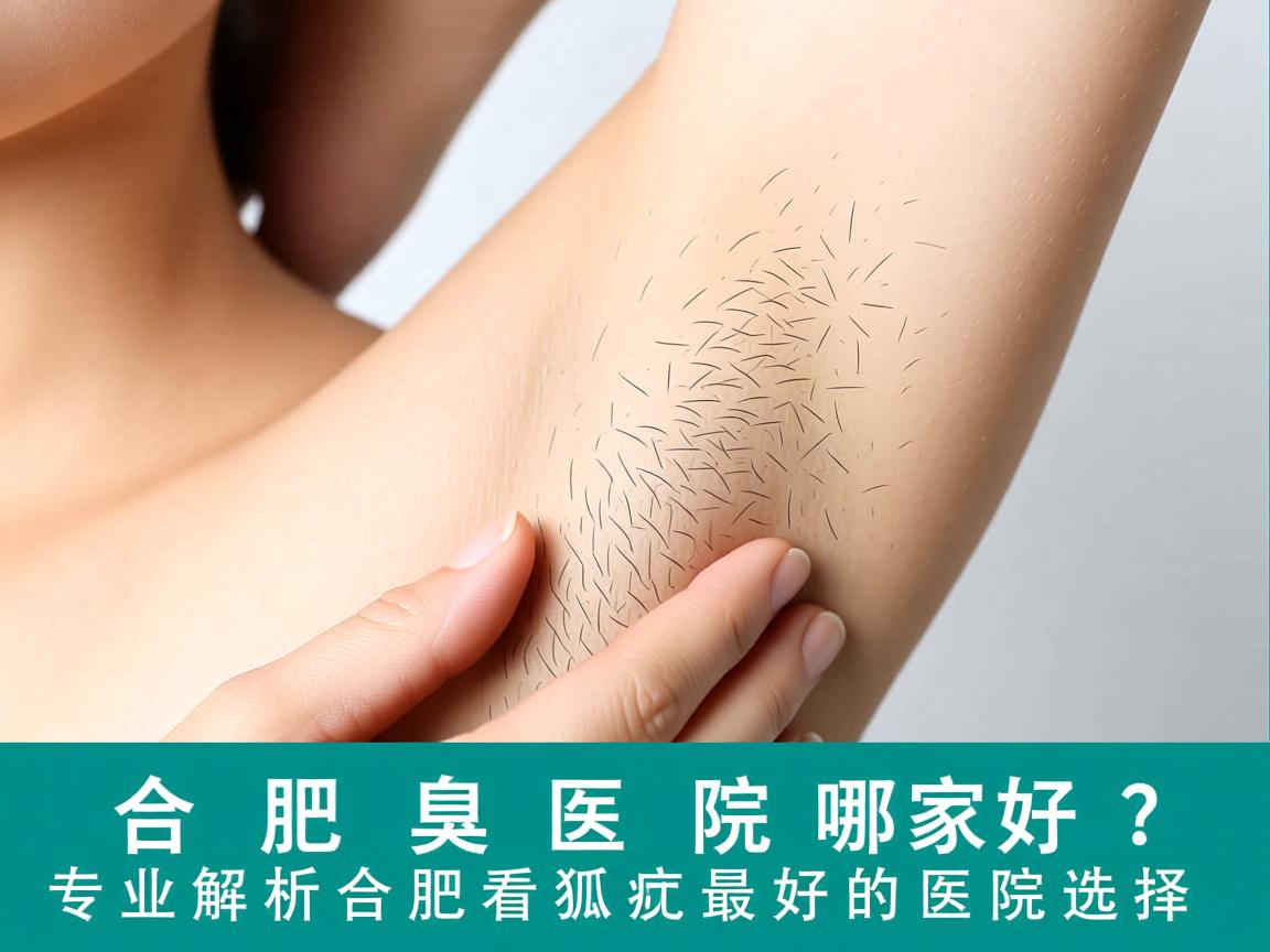 合肥腋臭医院哪家好？专业解析合肥看狐臭最好的医院选择