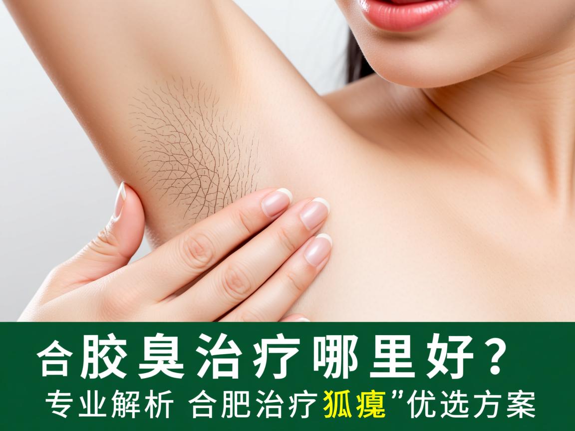 合肥腋臭治疗哪里好？专业解析合肥治疗狐臭的优选方案