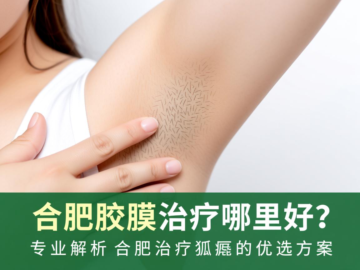 合肥腋臭治疗哪里好？专业解析合肥治疗狐臭的优选方案