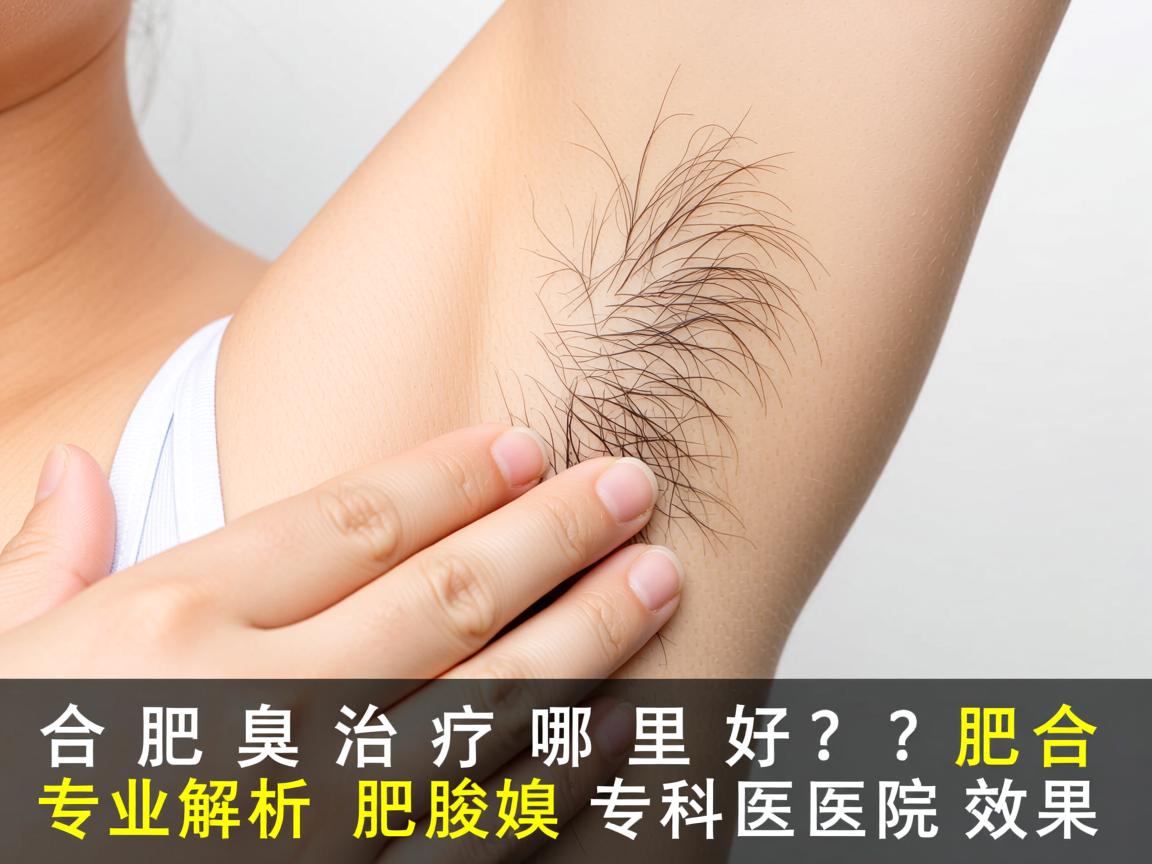 合肥腋臭治疗哪里好？专业解析合肥腋臭专科医院效果