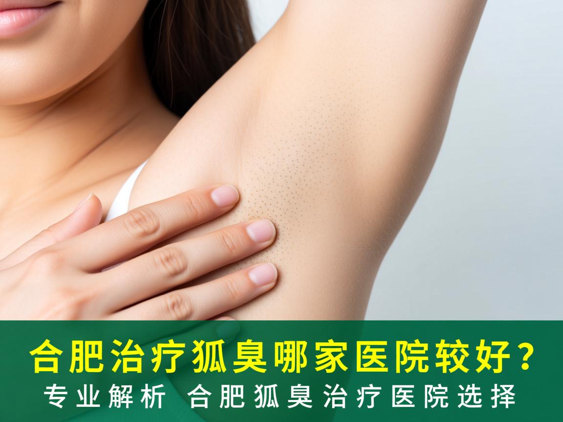 合肥治疗狐臭哪家医院较好？专业解析合肥狐臭治疗医院选择