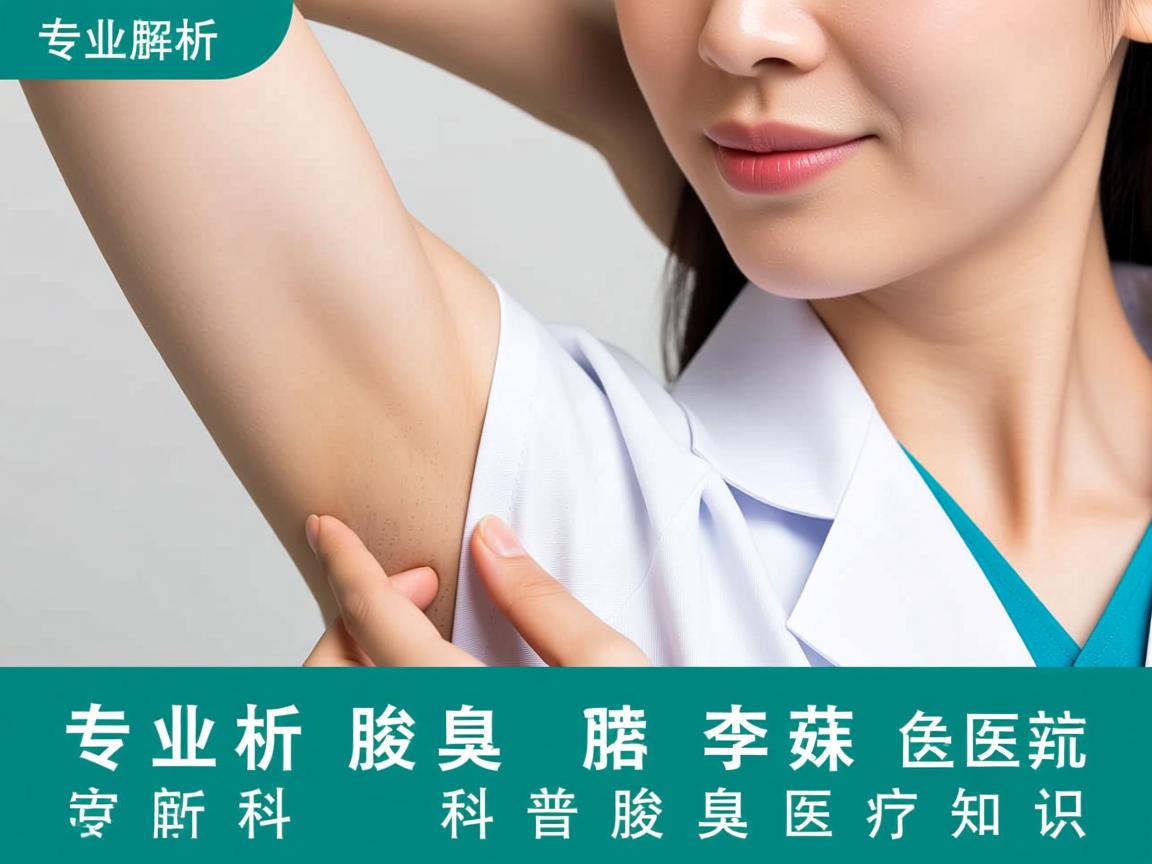 专业解析腋臭治疗，腋臭专科李茹医生科普腋臭医疗知识