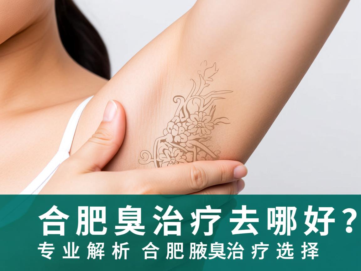 合肥腋臭治疗去哪好？专业解析合肥腋臭治疗选择