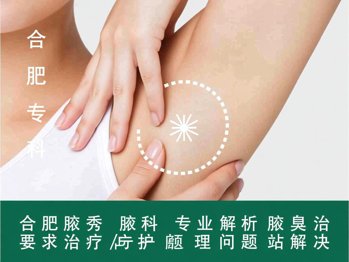 合肥腋秀腋臭专科，专业解析腋臭治疗与护理方法，腋臭问题一站解决