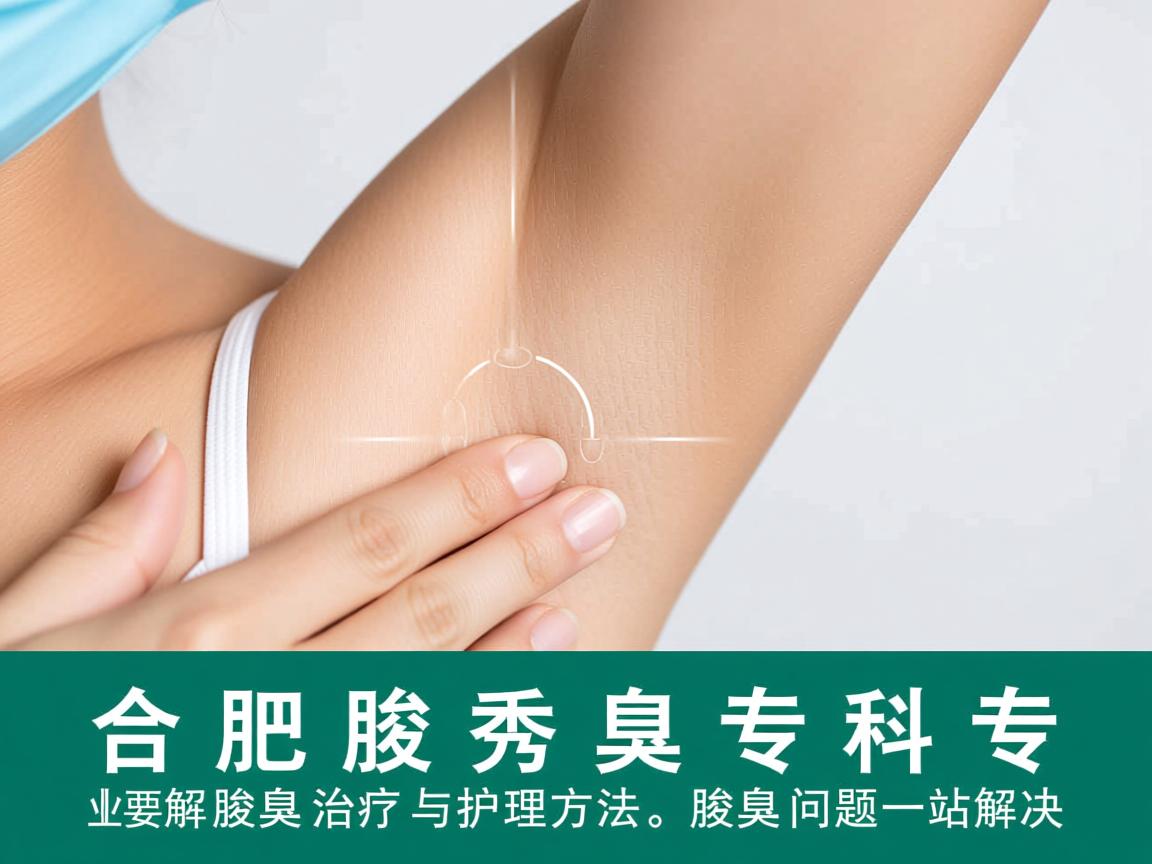 合肥腋秀腋臭专科，专业解析腋臭治疗与护理方法，腋臭问题一站解决