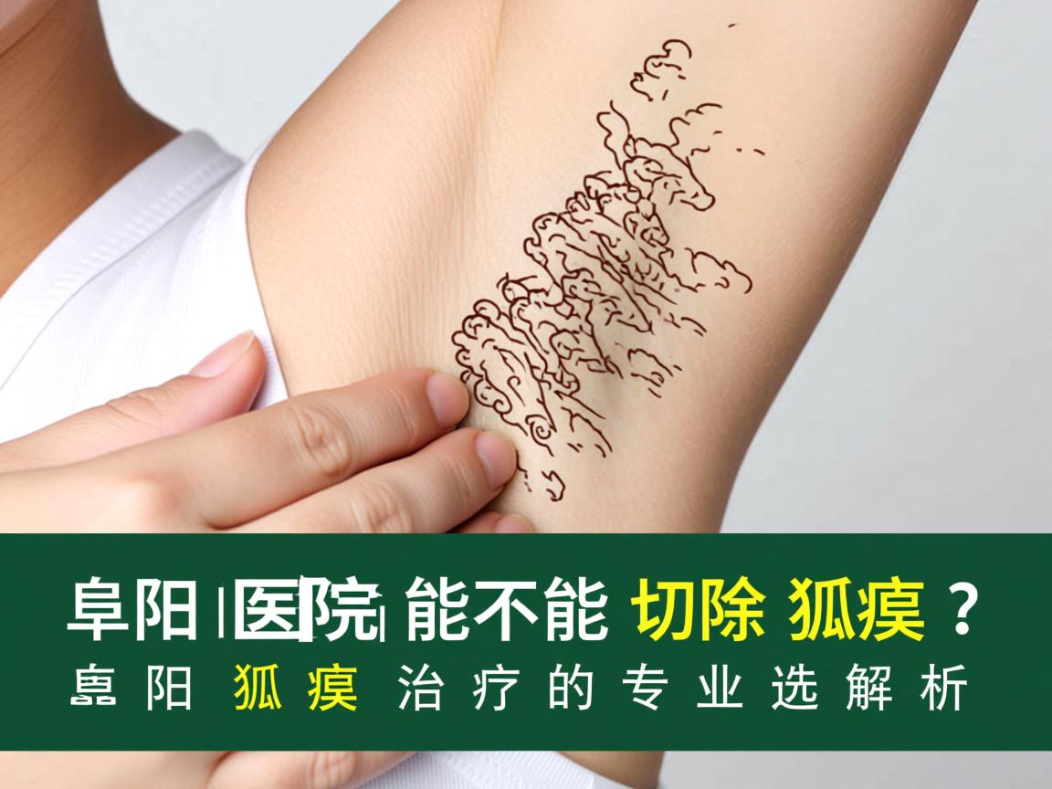 阜阳医院能不能切除狐臭？阜阳狐臭治疗的专业选择解析