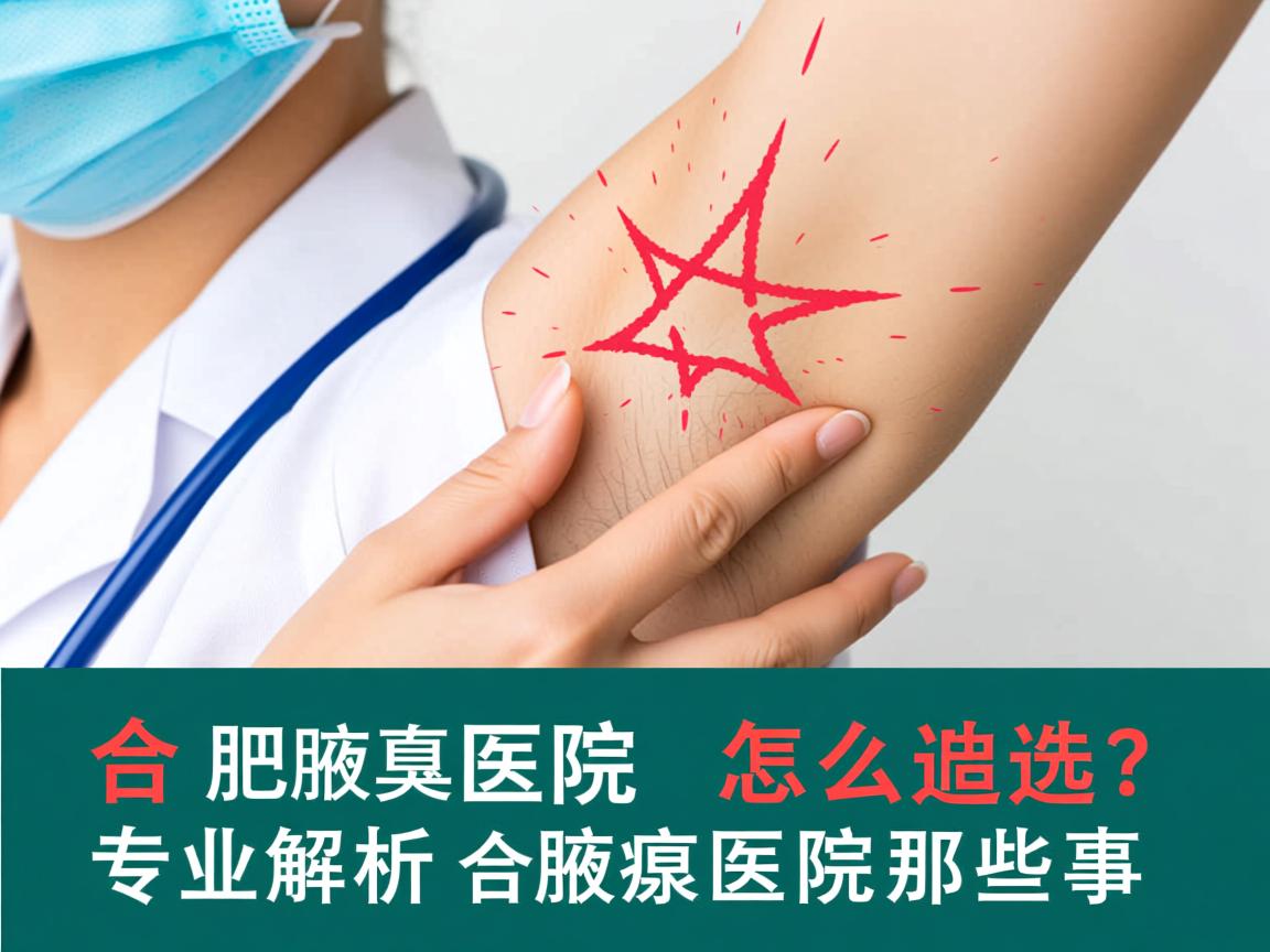 合肥腋臭医院怎么选？专业解析合肥腋臭医院那些事