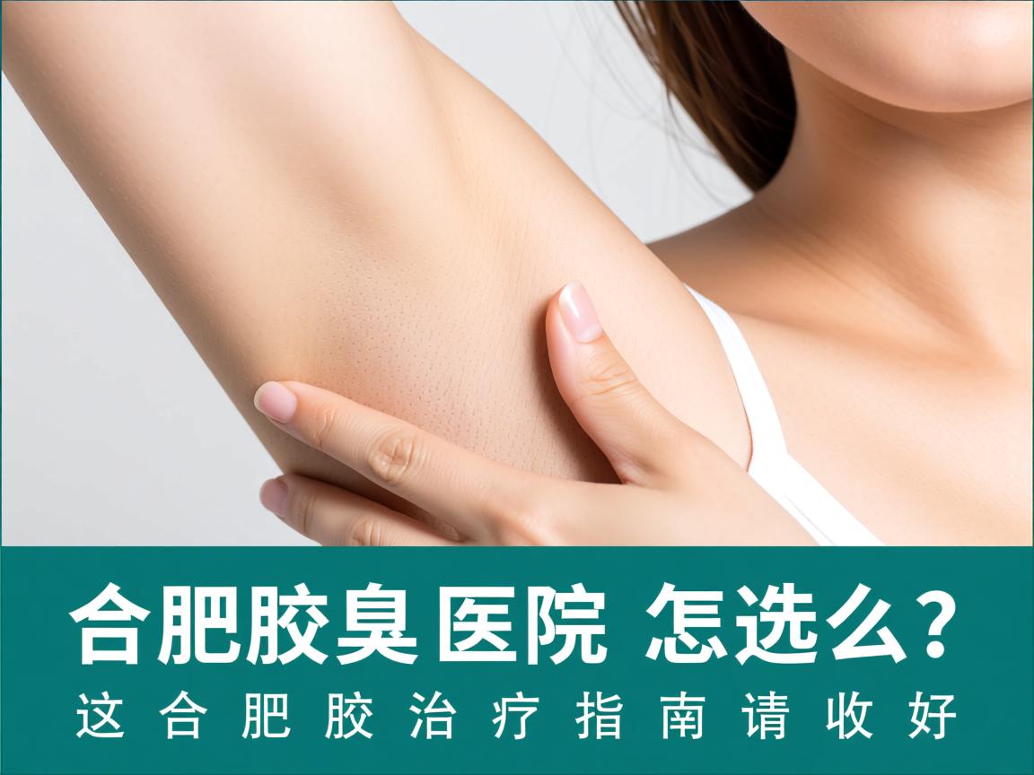 合肥腋臭医院怎么选？这份合肥腋臭治疗指南请收好