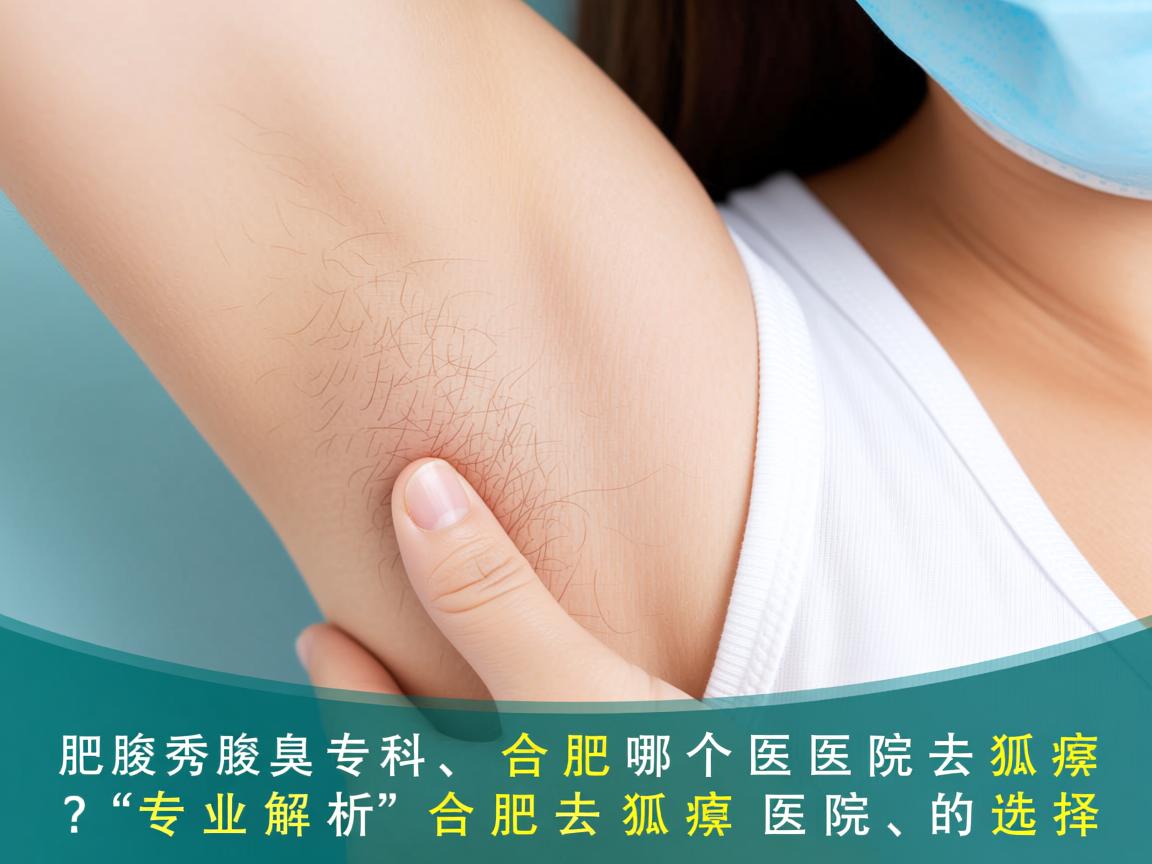 合肥腋秀腋臭专科，合肥哪个医院去狐臭？专业解析合肥去狐臭医院的选择