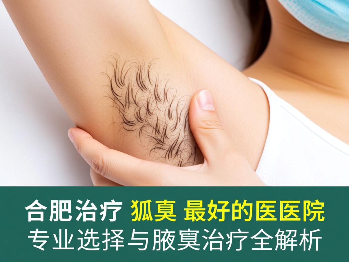 合肥治疗狐臭最好的医院,专业选择与腋臭治疗全解析 合肥治疗狐臭最好的医院,专业选择与腋臭治疗全解析