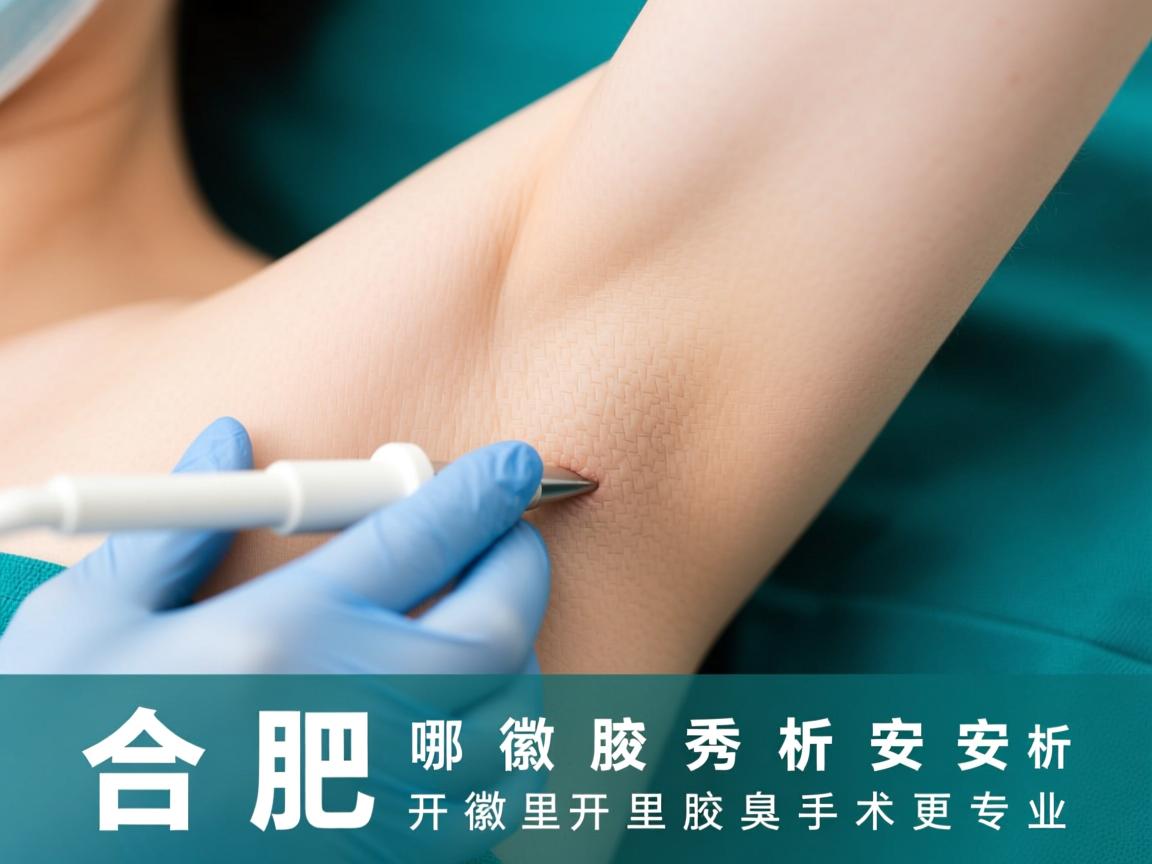 合肥腋秀解析，安徽哪里开腋臭手术更专业