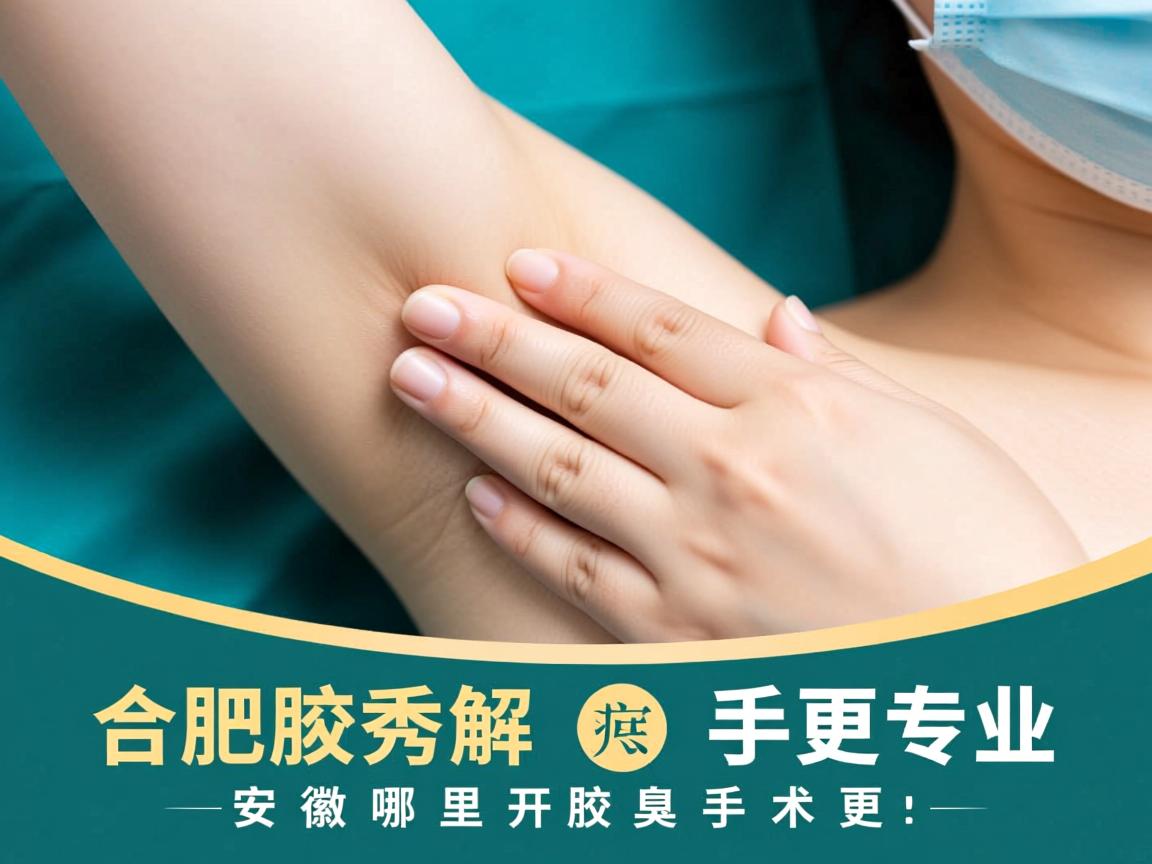 合肥腋秀解析，安徽哪里开腋臭手术更专业