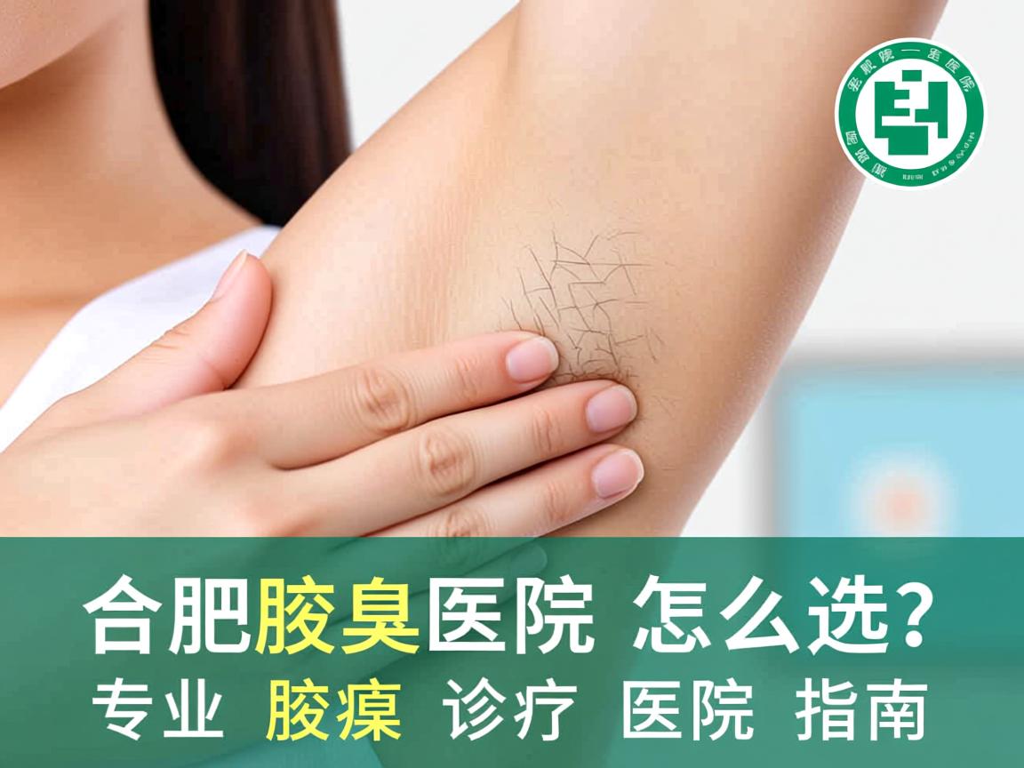 合肥腋臭医院怎么选？专业腋臭诊疗医院指南