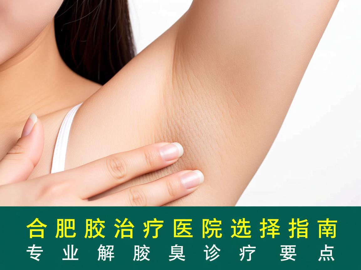 合肥腋臭治疗医院选择指南，专业解析腋臭诊疗要点