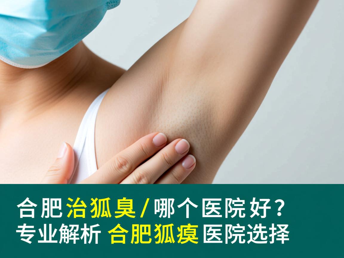 合肥治狐臭哪个医院好？专业解析合肥狐臭医院选择